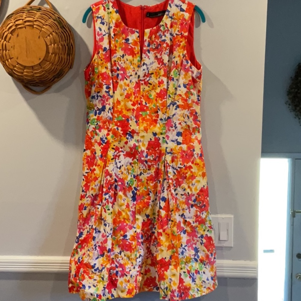Super cute fit and flare dress